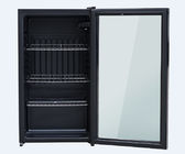 Mini frigorifero della porta di vetro economizzatrice d'energia progettazione squisita di aspetto di 90 litri