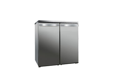 capacità di conservazione versatile parallelamente del frigorifero inossidabile 150L