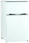 Consumo di energia basso del frigorifero flessibile della doppia porta da 90 litri per la cucina