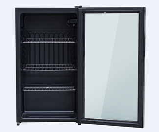 Porcellana Mini frigorifero della porta di vetro economizzatrice d&#039;energia progettazione squisita di aspetto di 90 litri fabbrica