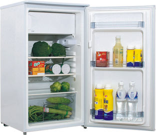 Un mini frigorifero da 128 litri con il congelatore, mini deposito a lungo termine di ottimo rendimento del frigorifero